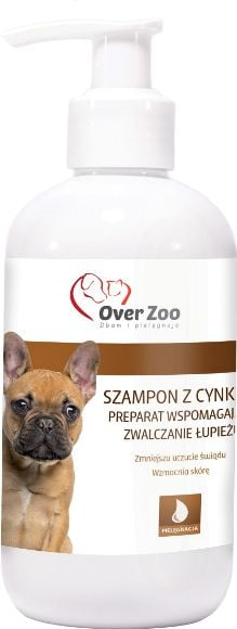 Sampon anti-matreata caini, Over Zoo, 250 ml