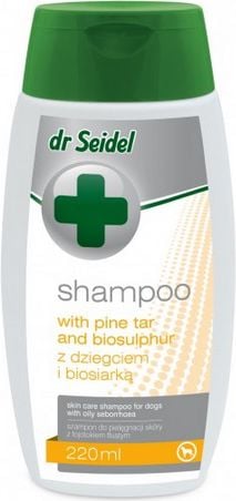 Sampon cu gudron și biosiarką Dr. Seidel 220ml - 5901742000318