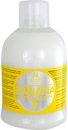 Sampon de par cu banane si complex de multivitamine KJMN Kallos 1000ml