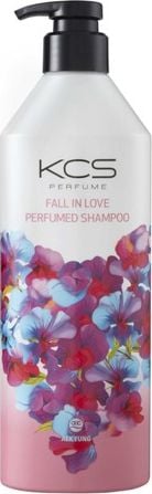 Sampon pentru par vopsit, uscat si deteriorat KCS, Fall in Love Perfumed Shampoo, 600 ml