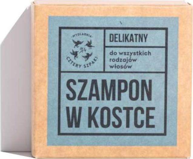 Sampon solid pentru par Cztery szpaki, 75 g