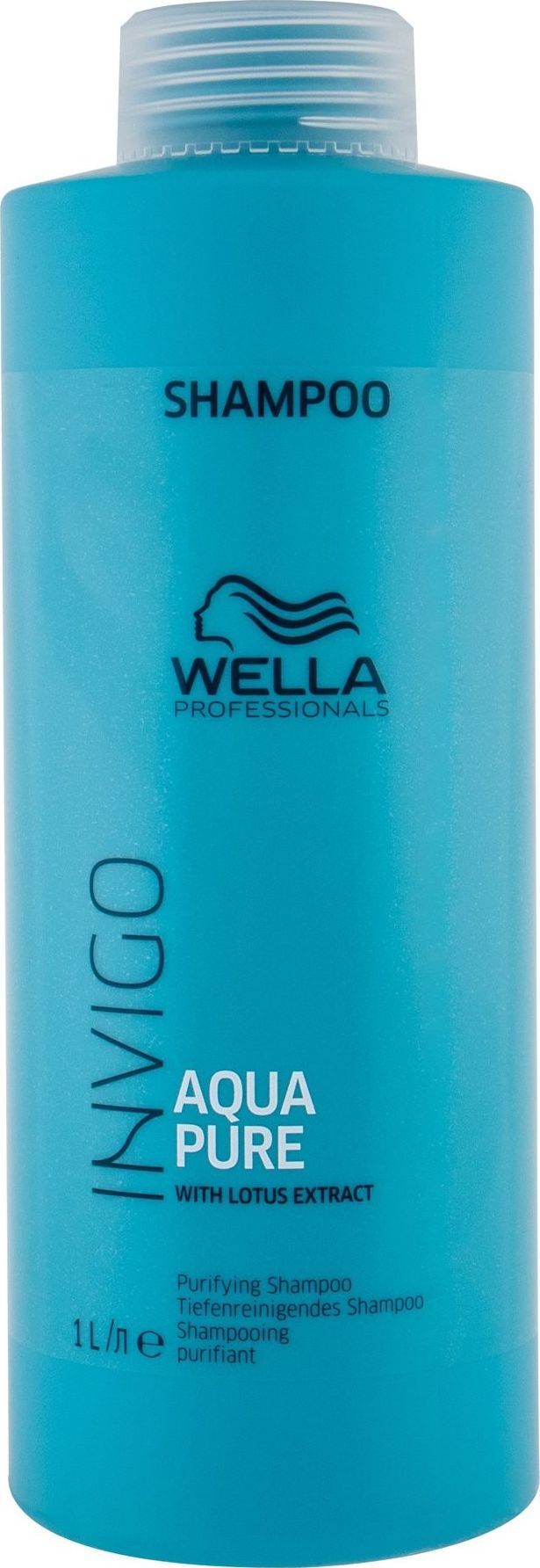 Sampon Wella Professionals Invigo Aqua Pure pentru par gras, 1000 ml