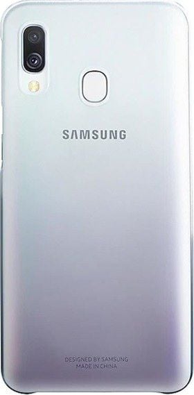 Husa de protectie Samsung Gradation Cover pentru Galaxy A40 (2019), Black