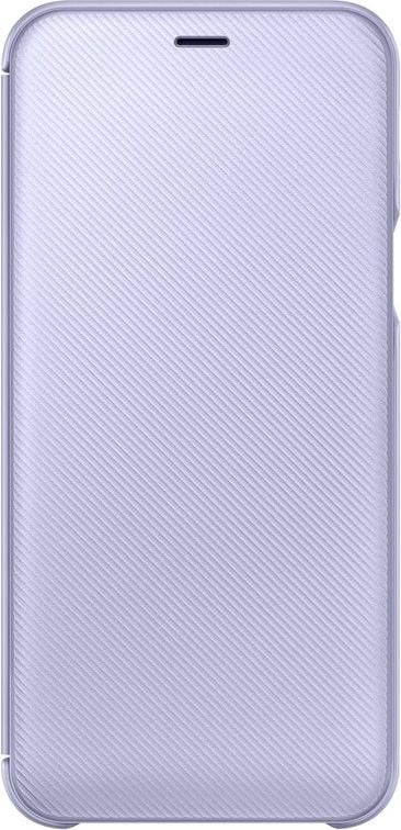 Husa de protectie Samsung Wallet Cover pentru Galaxy A6 (2018), Orchid Gray