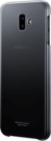 Husa de protectie Samsung Gradation Cover pentru Galaxy J6 Plus (2018), Black