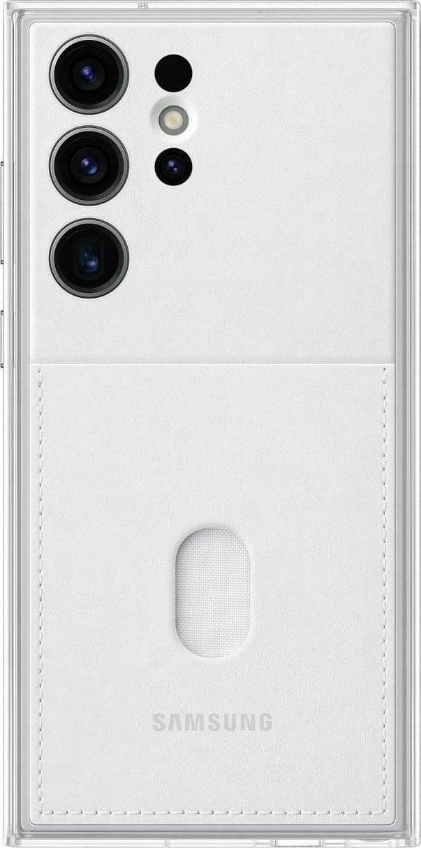 Samsung Samsung Frame Cover etui Samsung Galaxy S23 Ultra pokrowiec z wymiennymi pleckami białe (EF-MS918CWEGWW)