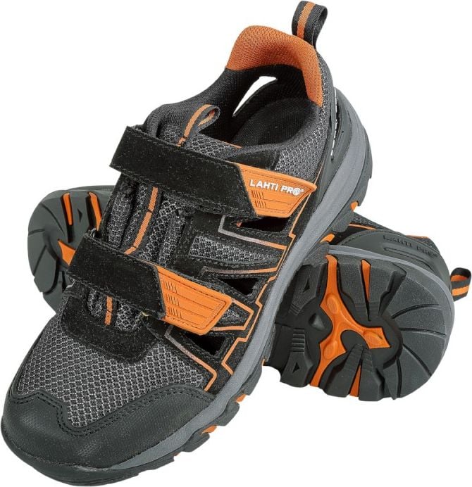 Sandale profesionale gri-portocaliu 41 (L3060641)