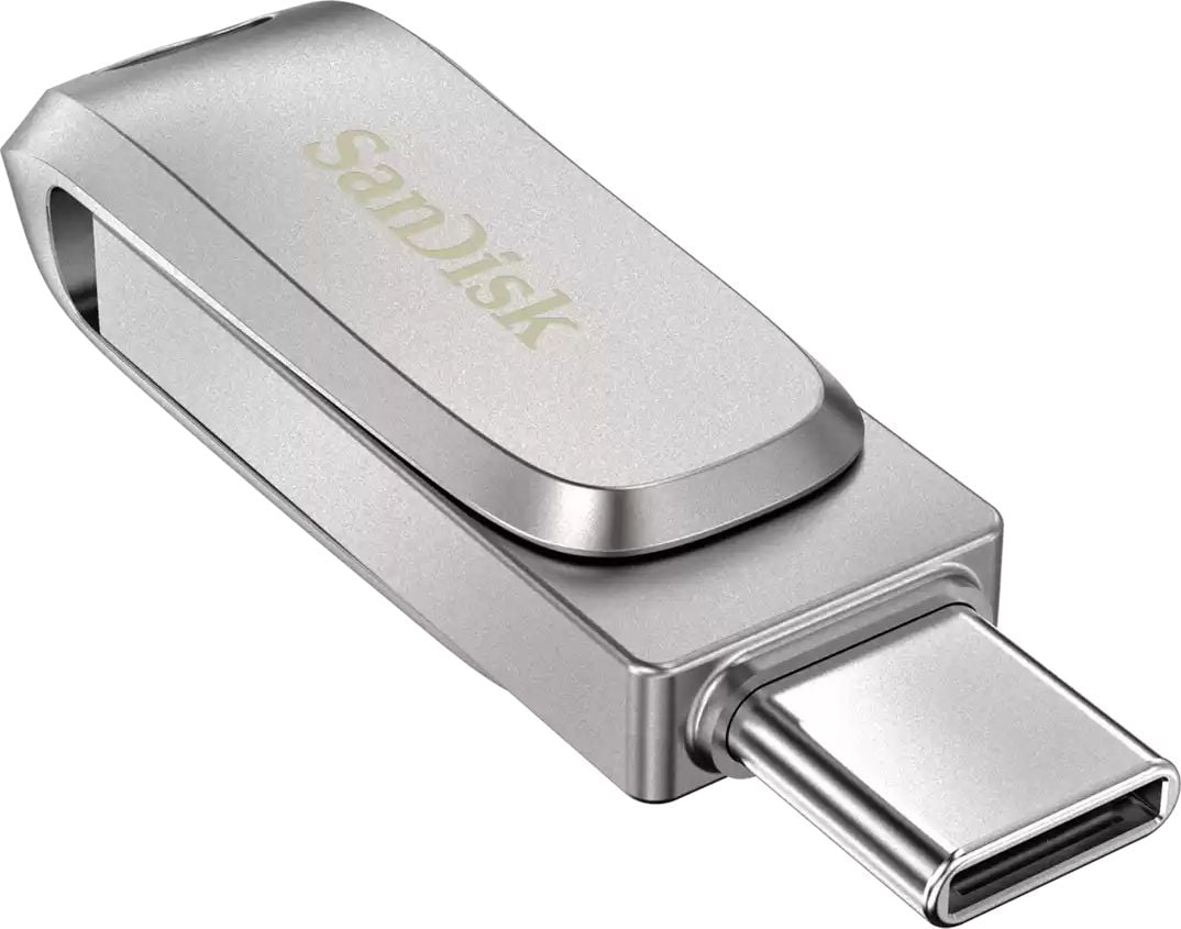 Memorie USB Sandisk SDDDC4-128G-G46 Ultra® Luxe Dual Drive 128GB, USB 3.1/USB Type-C, Metal