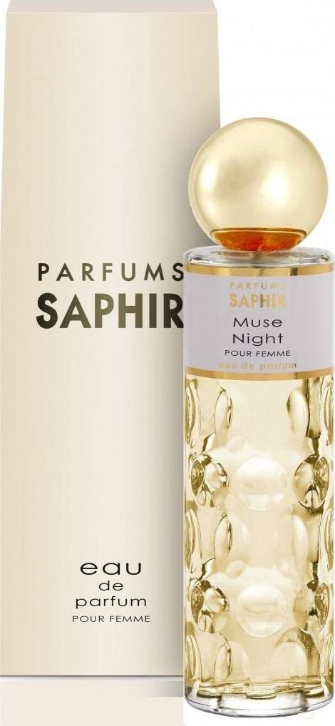 Apa de parfum Saphir Muse Night, 200 ml,femei