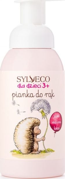 Sapun spuma de maini pentru copii Sylveco Malina, Parfum de zmeura, 290 ml