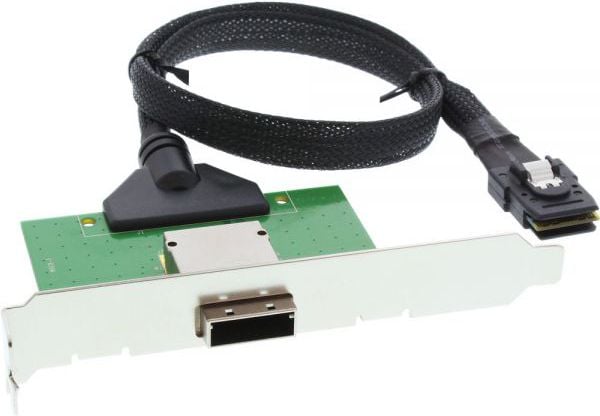 SAS PCI Bracket z Kabel zewn. SFF-8088 - wewn. SFF-8087 0.5m (27651I)