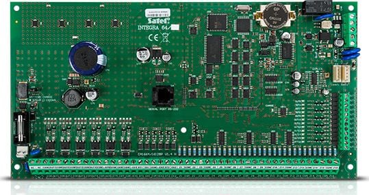 Placa de baza INTEGRA64-Panel (16-64 zone, 32 zone, 8 partitii, 192 utilizatori)