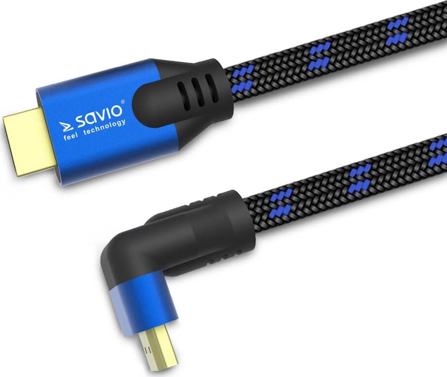 Savio HDMI - cablu HDMI 3m albastru (SAVIO CL-148)