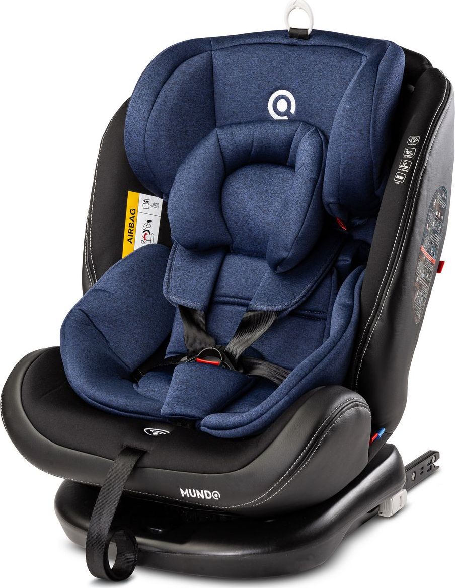 Scaun auto Caretero CARETERO MUNDO ISOFIX 0-36KG ALBASTRU