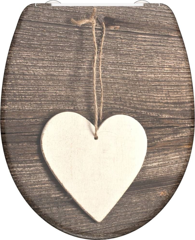 Scaun de toaletă Schütte Wood Heart (435107)