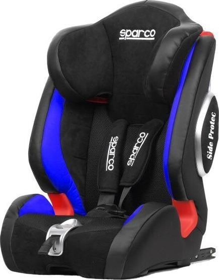 Scaun pentru copii Sparco F1000K Premium, albastru