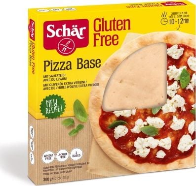 Baze de pizza Schar fără gluten (2X150 g) 300 g Schar
