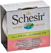 Schesir CAT 70g Pusz. KURA + CREVEȚI