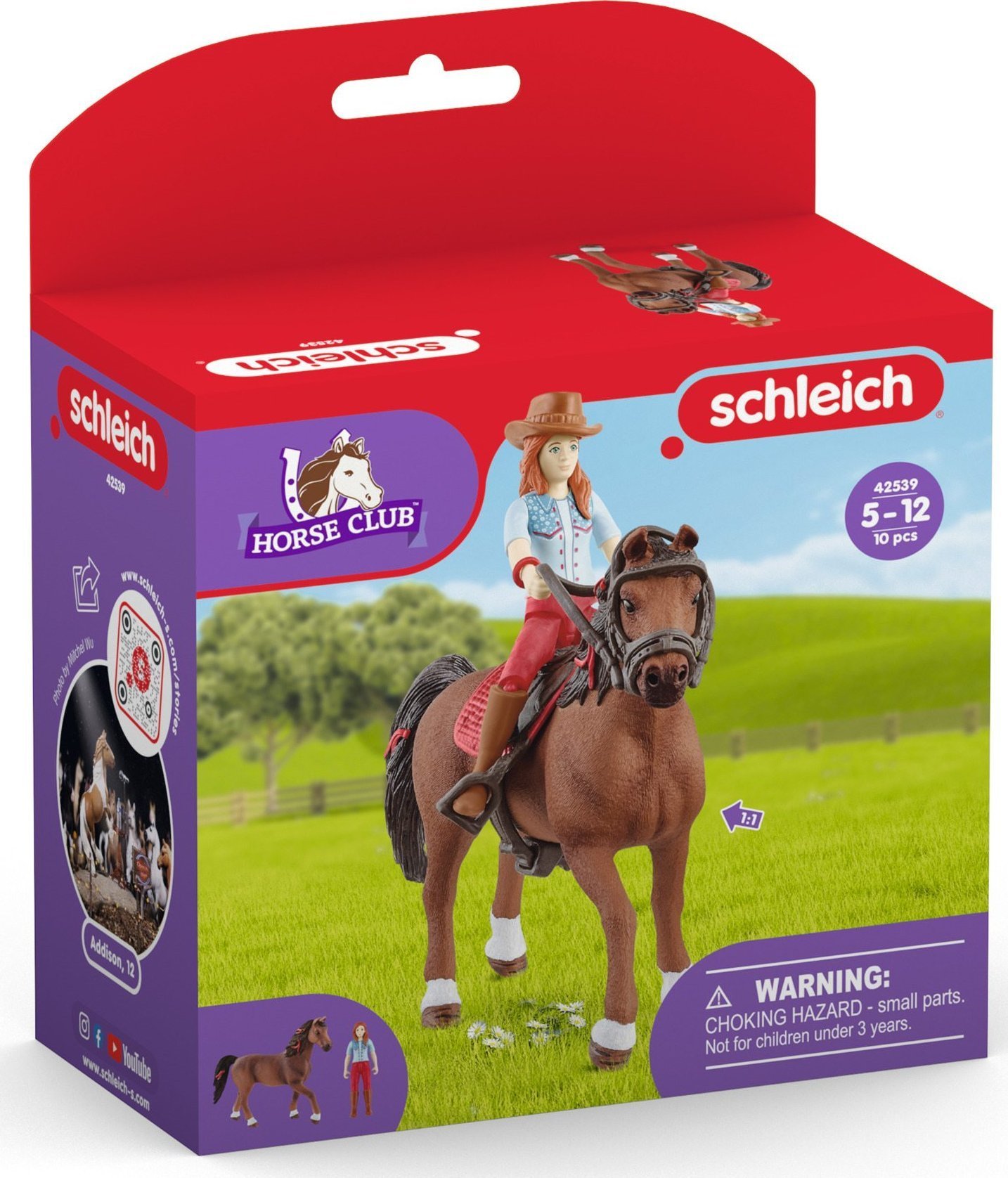 Schleich Schleich Horse Club Hannah & Cayenne, figurină