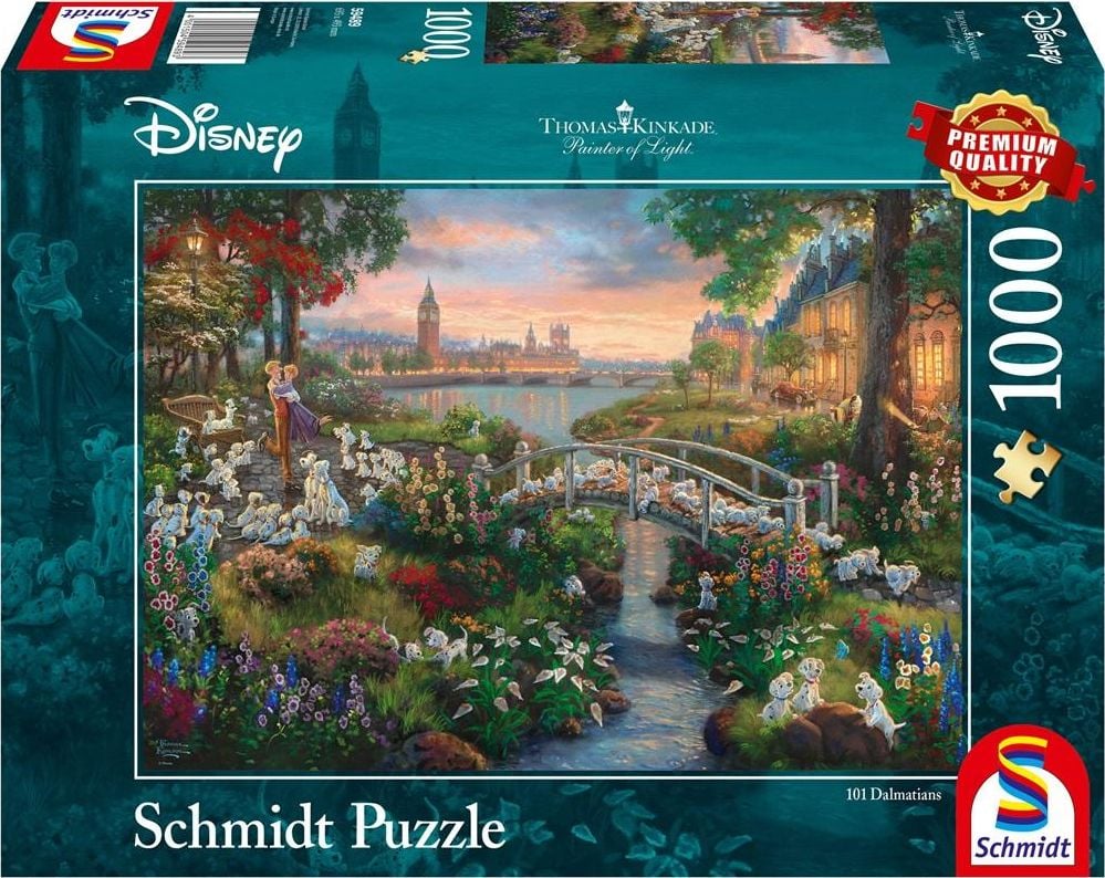 Puzzle Schmidt - Disney, 101 Dalmatians, 1.000 piese (59489)
