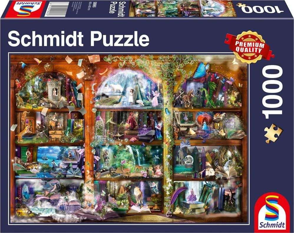 Schmidt Spiele Puzzle 1000 Lumea magică a basmelor G3