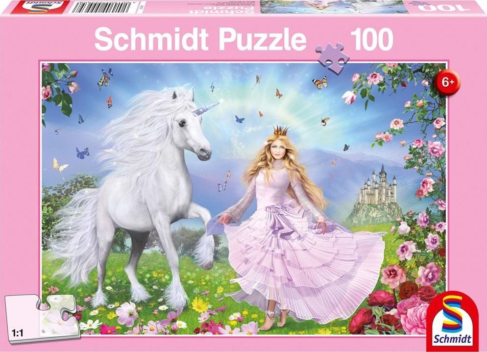 Schmidt Spiele Puzzle Printesa si unicorn