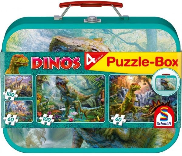 Schmidt Spiele Puzzle-Box - Dinozauri (56495)