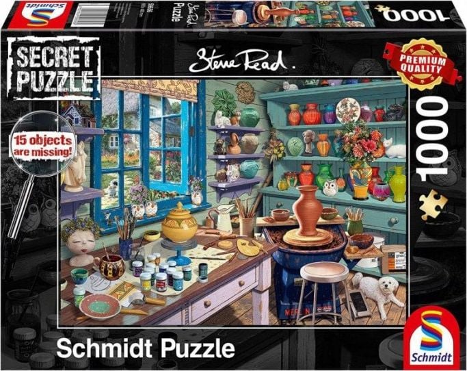 Puzzle Schmidt - Steve Read - Artist Studio, 1.000 piese (59656)