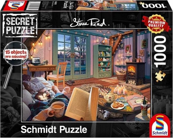 Puzzle SCHMIDTS 1000 de piese STEVE READ (Puzzle secret) Vacation Break