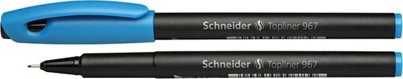 Schneider Fineliner SCHNEIDER Topliner 967, 0,4 mm, albastru deschis