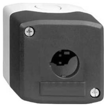 Cazul carcasă 1-hole 22mm gri IP65 - XALD01