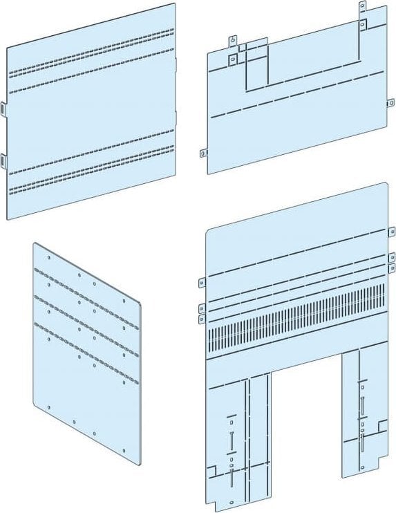 Capac frontal Schneider Electric Câmp vertical NS1600-NT LVS04852