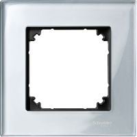 Single frame Merten M-Elegance diamant sticlă de argint (MTN4010-3260)