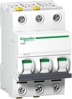 Schneider Electric întrerupător 3P B 6A 10kA AC iC60H-B6-3 (A9F06306)