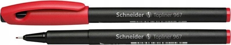 Schneider Fineliner SCHNEIDER Topliner 967, 0,4 mm, pandantiv, roșu