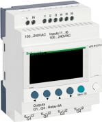 Modular Smart releu Zelio Logic RTC 240V / LCD (SR3B101FU)