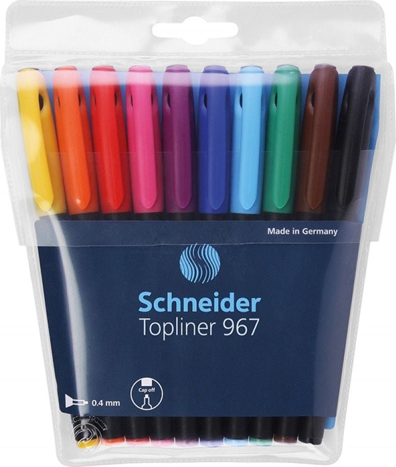 Schneider SCHNEIDER TOPLINER 967 0,4 MM 10 CULORI
