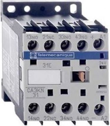 Contactor auxiliar Schneider 10A 4NO 0R 24V DC (CA3KN40BD3)