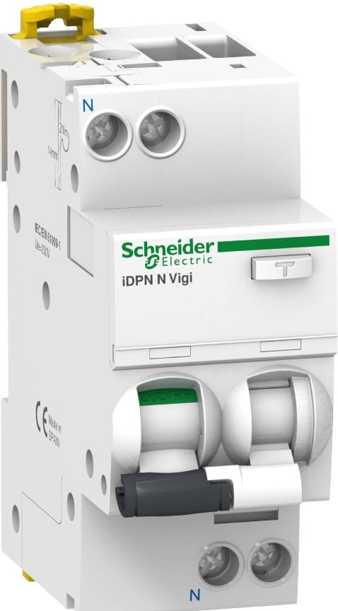 Schneider Întrerupător rezidual iDPN N VIGI 2P 25A C 0.03A A A9D32625
