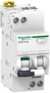 Schneider Întrerupător de curent rezidual 4P 16A 0.01A tip A iDPN N Vigi (A9D60616)