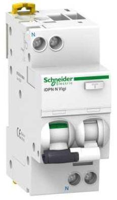 Schneider Întreruptor de curent rezidual cu element de supracurent 20A 30mA tip AC 1 pol +N - A9D31620