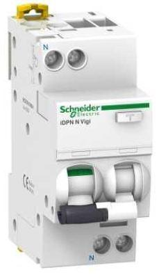 Schneider Întrerupător de curent rezidual cu element de supracurent 32A 30mA tip A 1 pol +N - A9D56632