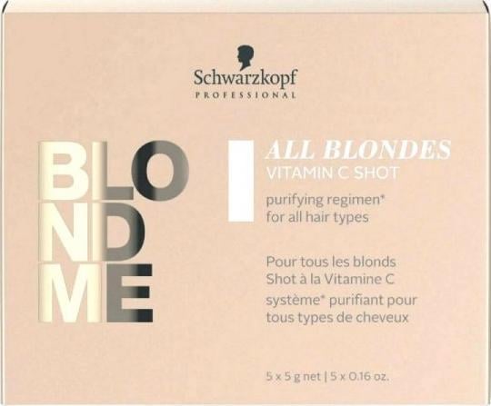 Schwarzkopf Blondme Keratin Restore All Blondes Shot Detox Schwarzkopf (25 g)