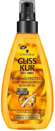 Schwarzkopf Gliss Kur Thermo Protect Olejek termoochronny w sprayu 150 ml