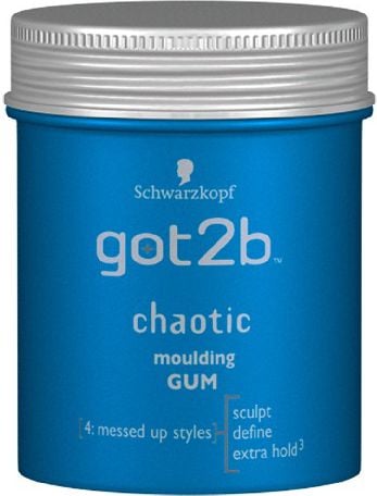 Gumă de modelare Schwarzkopf Got2b Chaotic 100 ml