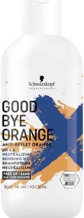 Schwarzkopf Schwarzkopf Professional Goodbye Portocala pH 4,5 Șampon pentru spălare neutralizant pentru păr 300 ml