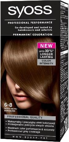 Schwarzkopf Syoss Farba do wÅ‚osÃ³w nr 6_8 Ciemny Blond 1op.