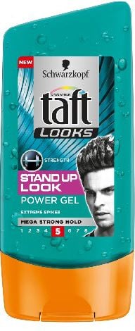 Gel de par Taft Looks Stand Up Power, fixare ultra puternica, tepi extremi, 150ml