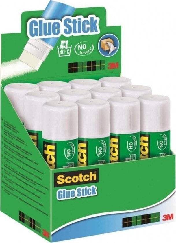 Adezivi si benzi adezive - Scotch Glue Stick 40g Scotch (12 buc)