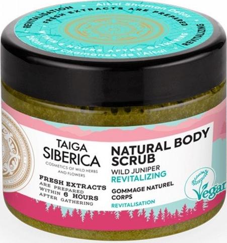 Scrub de corp revitalizant Taiga Siberica Natural, 300 ml